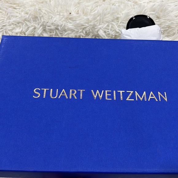 STUART WEITZMAN Leather Goldie Mules 100 - Picture 7 of 8